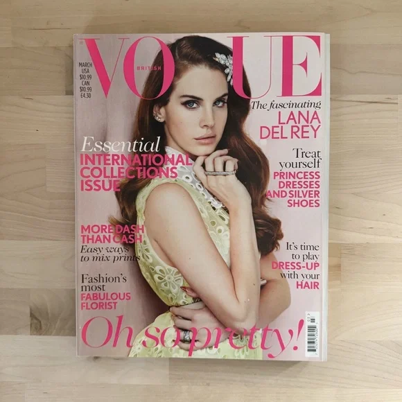 British Vogue March 2012 Featuring Lana Del Rey - Picture 2 of 8